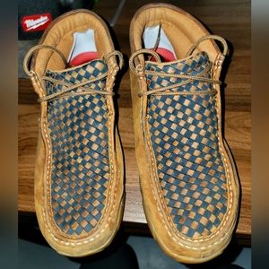 Twisted X Mens Driving Moc Toe Shoe